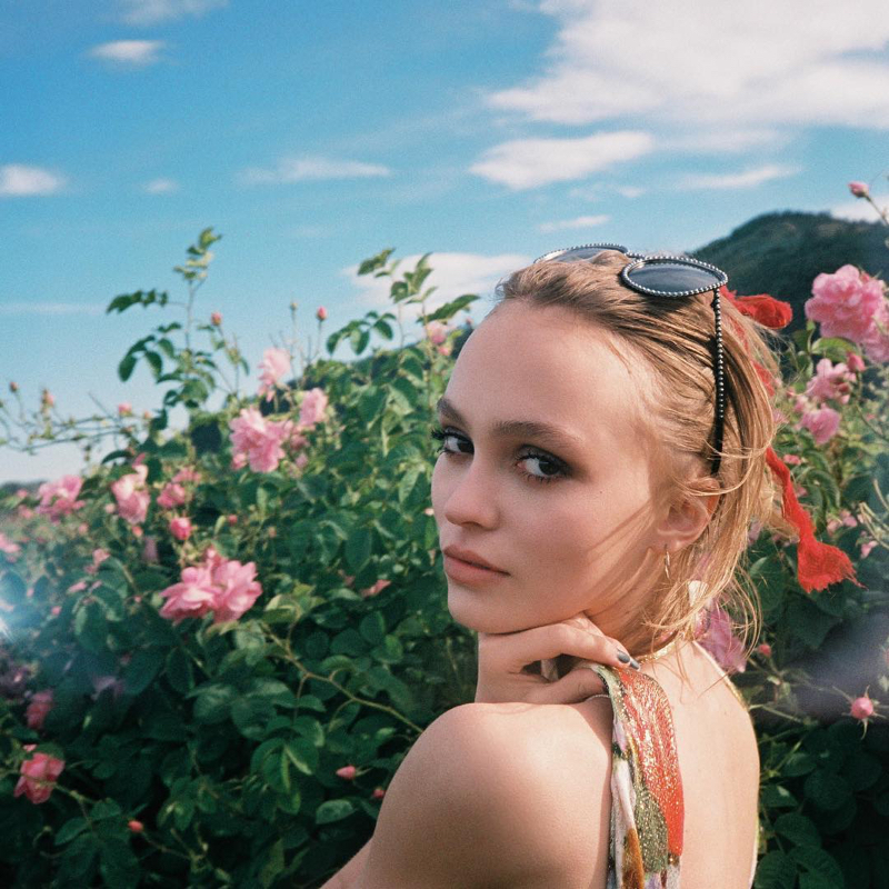 Chanel announces Lily Rose Depp as the face of its No. 5 L'eau fragrance. Photo: Instagram/chanelofficial