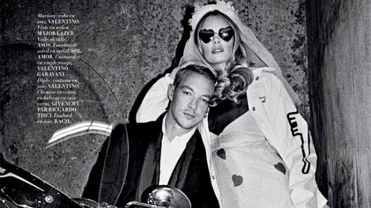 Marloes Horst Has a Las Vegas Wedding in L’Officiel Paris