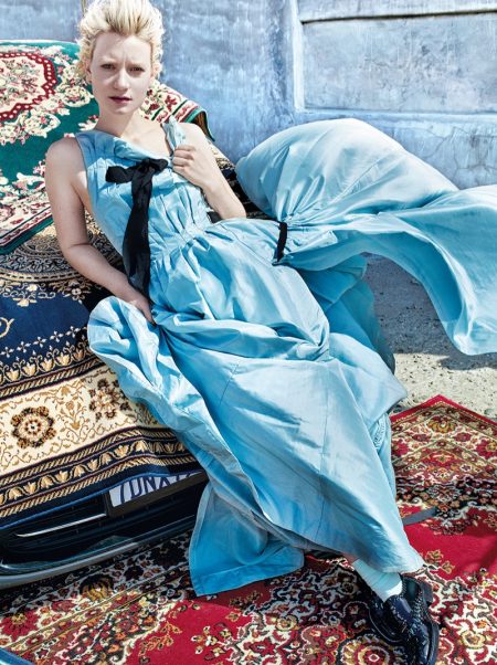 Mia Wasikowska Poses in Dreamy Dresses for C Magazine Mia Wasikowska Poses in Dreamy Dresses for C Magazine