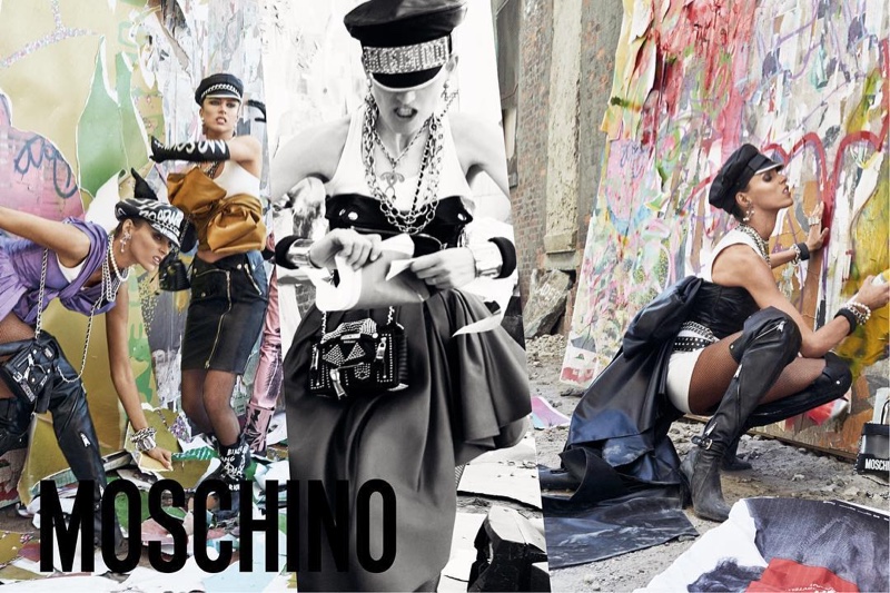 Moschino's fall-winter 2016 campaign takes to the streets