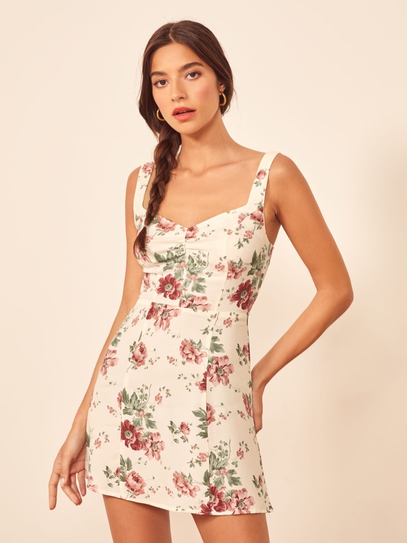 Reformation Fairfax Dress in Veranda $178