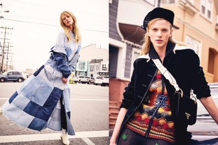 Anne Vyalitsyna Wears the Pre-Fall Collections for Marie Claire Italia
