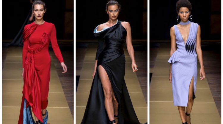 Atelier Versace Does Sensual Draping for Fall 2016