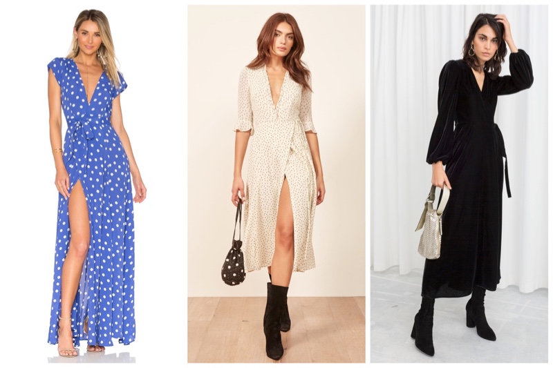 Elegant Bohemian Wrap Dresses Shop | Fashion Gone Rogue