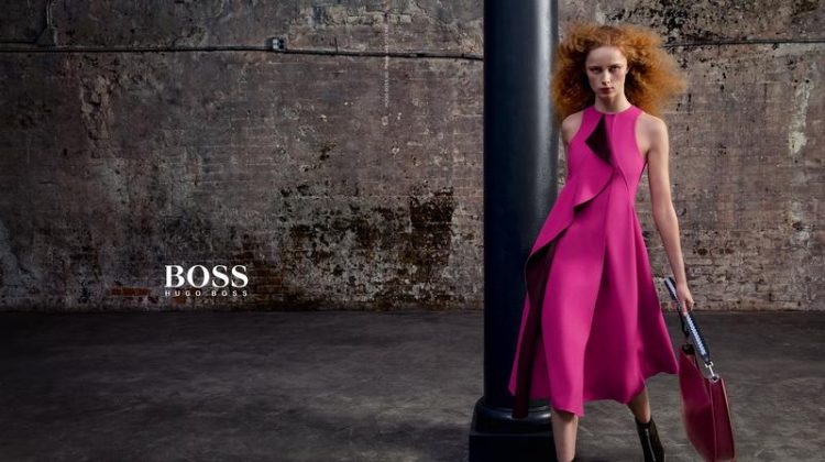 Rianne van Rompaey Stuns in Vibrant Designs for BOSS’ Latest Ads