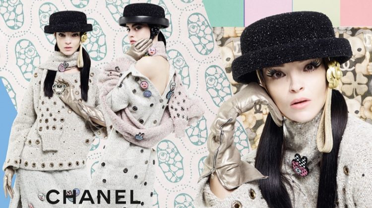 Chanel Focuses on Chic Collages for Fall 2016 Ads