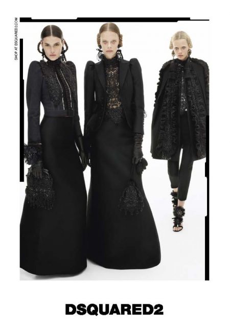 DSquared2 Goes Modern Victorian for Fall 2016 Campaign DSquared2 Goes Modern Victorian for Fall 2016 Campaign