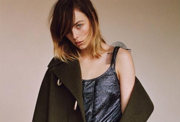 Edie Campbell Models Burberry’s Fall Collection in W Korea