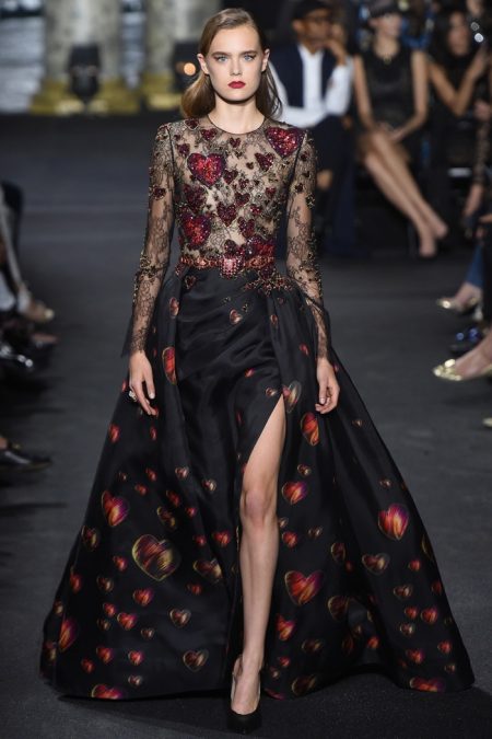 Elie Saab Brings the New York Skyline to Fall Haute Couture