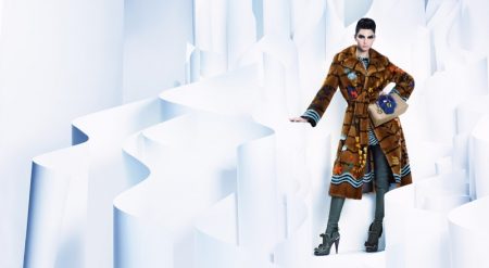 Kendall Jenner is an Ice Princess in Fendi's Fall 2016 Campaign