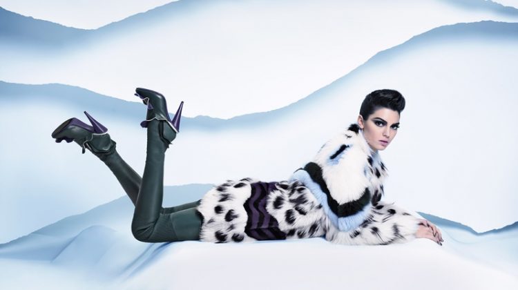 Kendall Jenner is an Ice Princess in Fendi’s Fall 2016 Campaign