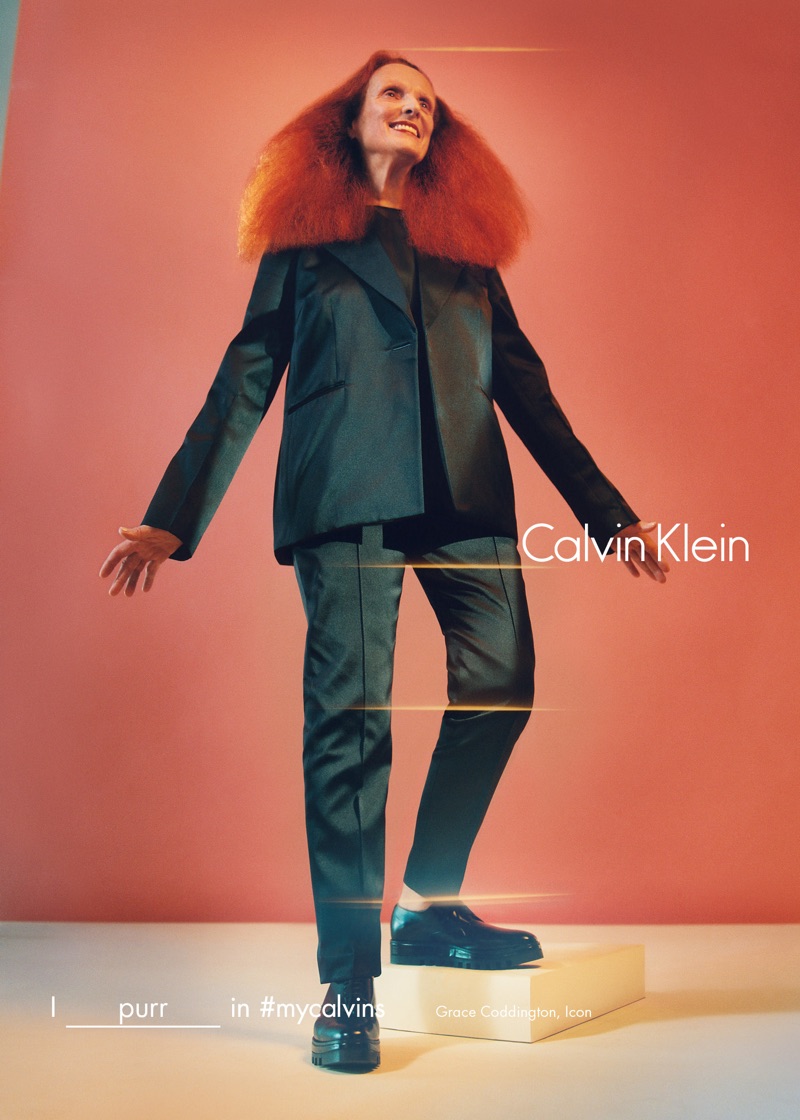 Grace Coddington for Calvin Klein Fall/Winter 2016 Campaign