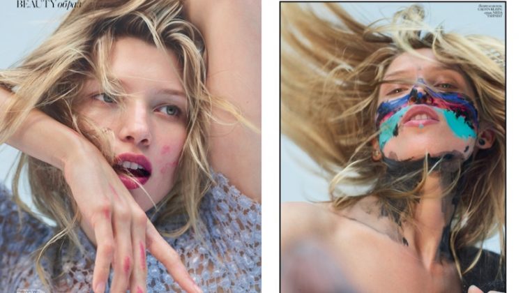 Hana Jirickova is a Wild Beauty in Vogue Ukraine