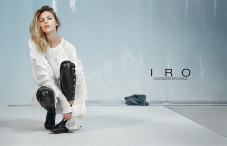 Anja Rubik is the Queen of Cool in IRO's Fall Campaign Anja Rubik is the Queen of Cool in IRO's Fall Campaign