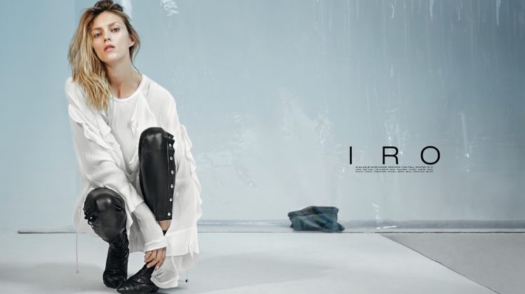 Anja Rubik is the Queen of Cool in IRO's Fall Campaign