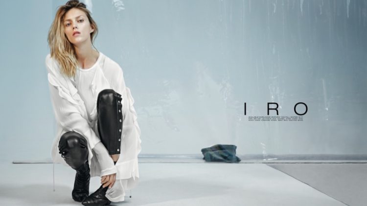 Anja Rubik is the Queen of Cool in IRO’s Fall Campaign