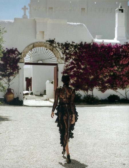 Irina Shayk Poses in Seductive Styles for Vogue Japan