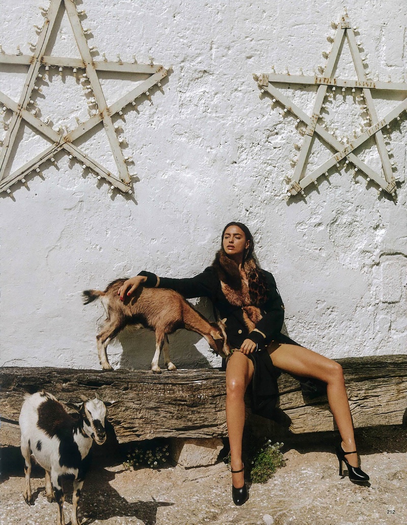 Irina Shayk Poses in Seductive Styles for Vogue Japan | Fashion Gone Rogue