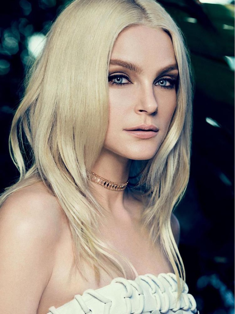 Jessica Stam Shines in Dress to Kill Magazine – Fashion Gone Rogue