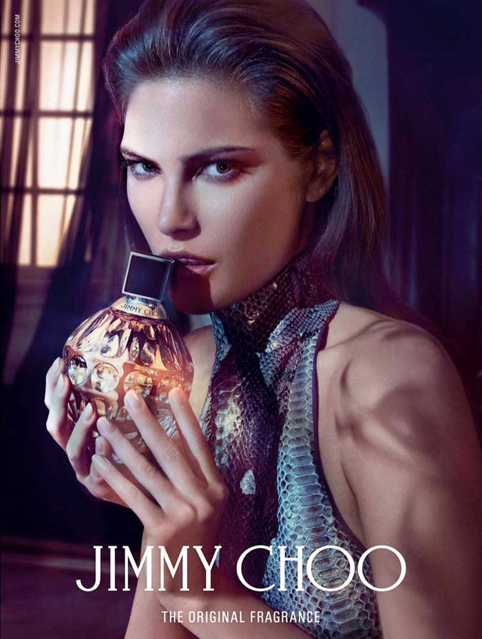 Jimmy Choo perfume advertising campaign