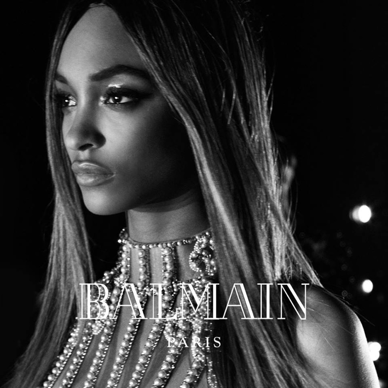 Jourdan Dunn gets her closeup for Balmain's fall-winter 2016 campaign