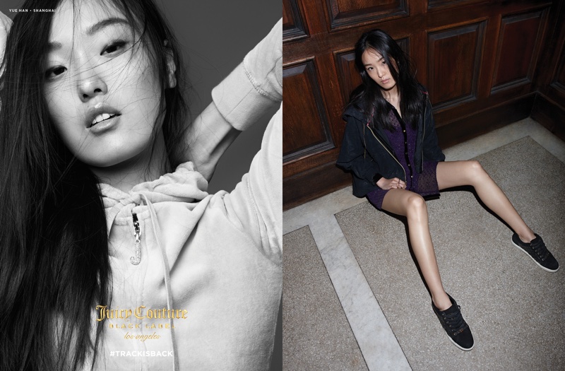 Yue Han stars in Juicy Couture’s fall-winter 2016 campaign
