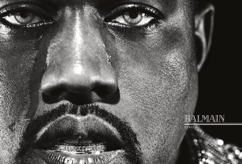 Kanye West brings on the tears for Balmain's fall 2016 campaign