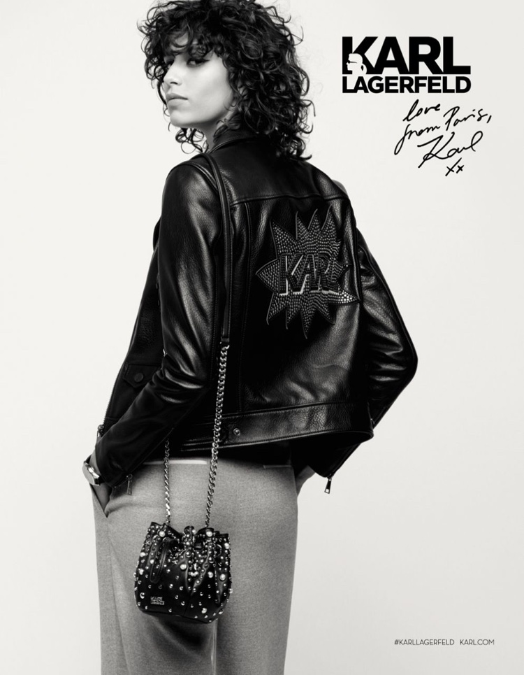 An image from Karl Lagerfeld's fall 2016 advertising campaign