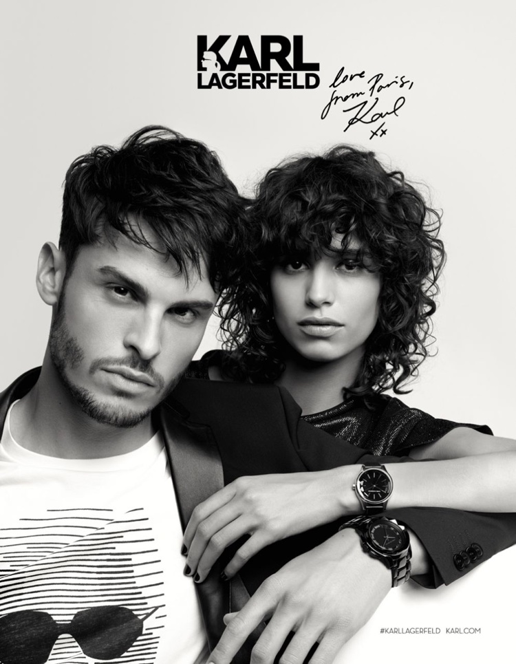 Karl Lagerfeld fall-winter 2016 advertising campaign