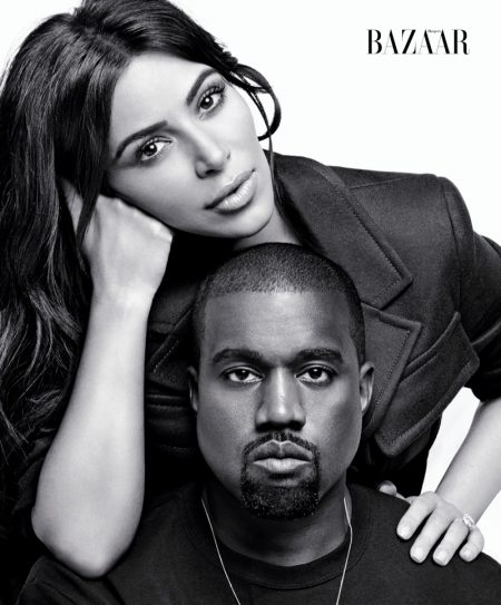 Kim Kardashian & Kanye West Star in Bazaar's September Issue Kim Kardashian & Kanye West Star in Bazaar's September Issue