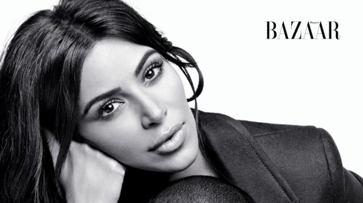 Kim Kardashian & Kanye West Star in Bazaar's September Issue