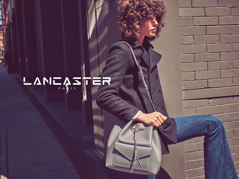 Lancaster Paris features bucket bag style in fall 2016 campaign