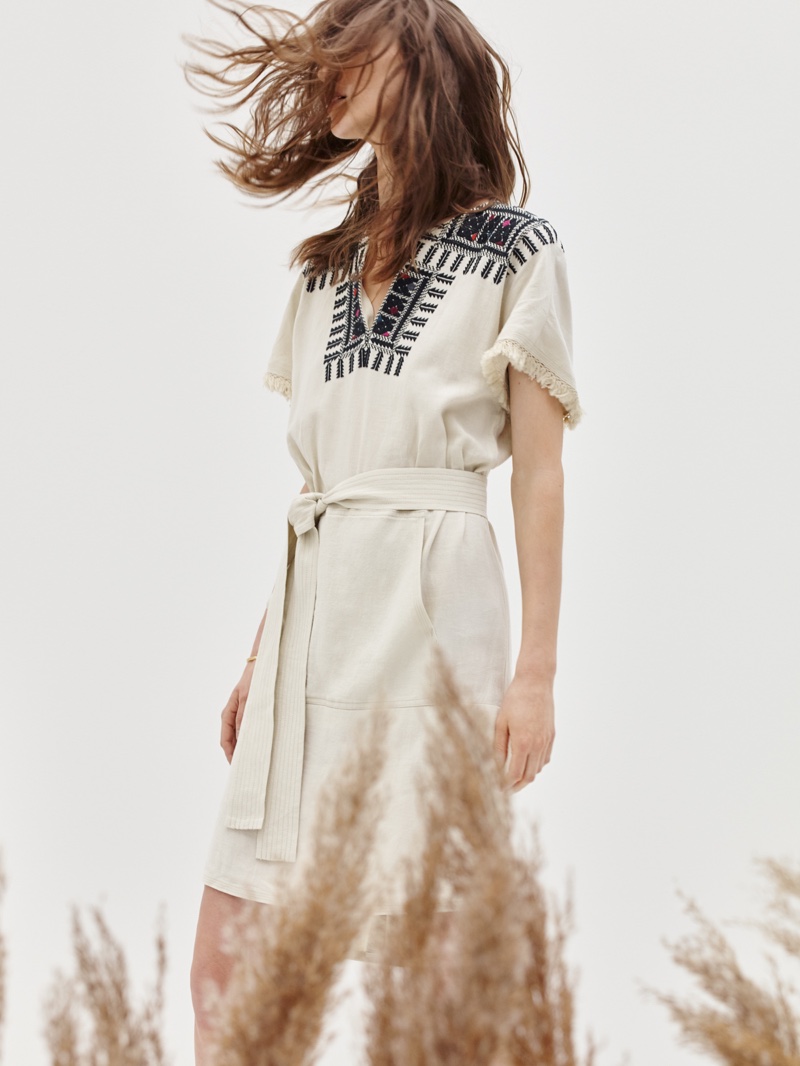 Madewell Embroidered Paradise Dress