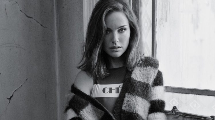 Natalie Portman Poses in Must-Have Sweaters for T Magazine