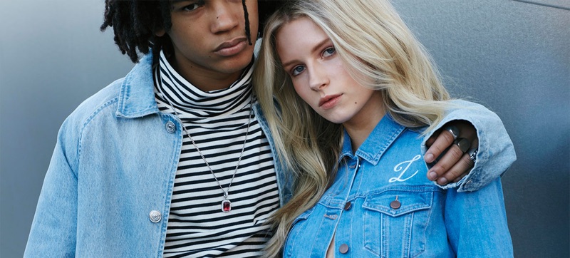 Luka Sabbat and Lottie Moss star in PacSun's 2016 denim campaign