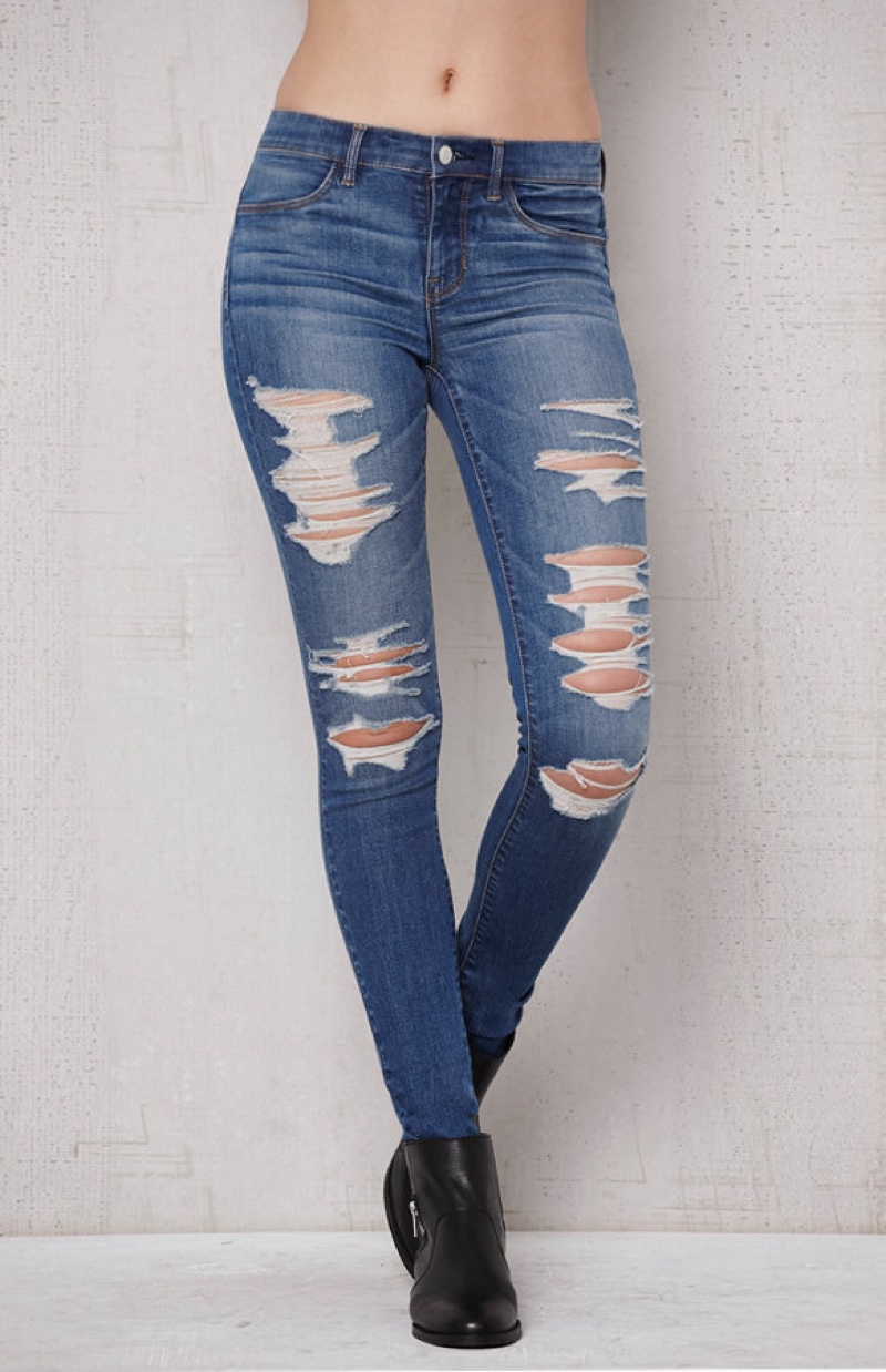 PacSun Oregon Blue Ripped Dreamy Jeggings