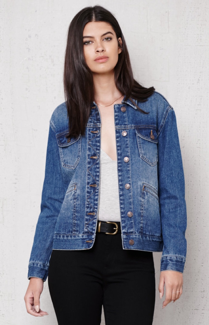 PacSun Oversized Vintage Denim Jacket