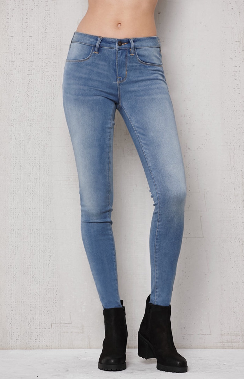 PacSun Splash Blue Dreamy Jeggings