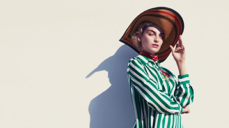 Rose Smith Models Nautical Chic Fashions for How to Spend It