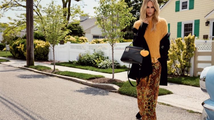 Natasha Poly Goes Suburban for Twin-Set’s Fall 2016 Campaign