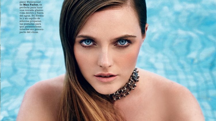 Vlada Roslyakova Delivers Poolside Glamour in Marie Claire Spain