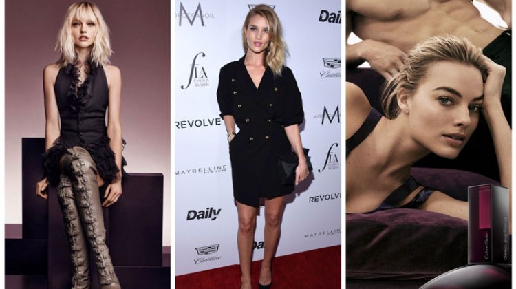 Week in Review | Rosie Huntington-Whiteley’s New Cover, Margot Robbie Poses for Calvin Klein + More