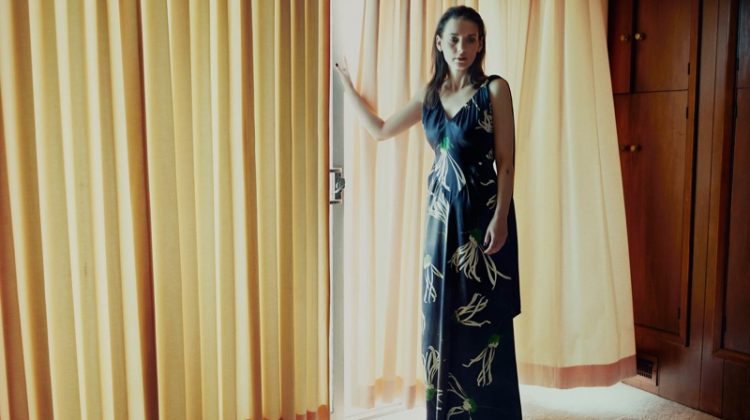 Winona Ryder Poses in Gorgeous Dresses for The Edit