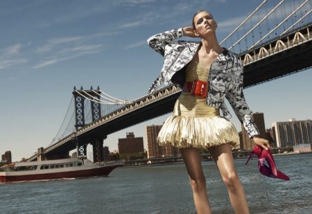Anja Rubik Wears the Best of the Fall Collections for Bergdorf Goodman Anja Rubik Wears the Best of the Fall Collections for Bergdorf Goodman