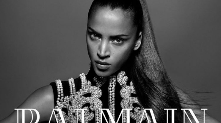 Noemie Lenoir Works It in Balmain Hair Campaign