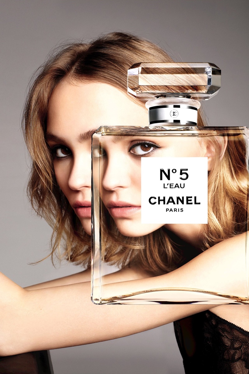 Lily-Rose Depp stars in Chanel No. 5 L'eau perfume campaign