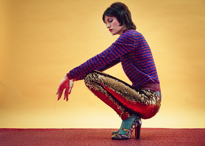 Christian Louboutin channels glam rock style for fall-winter 2016 collection