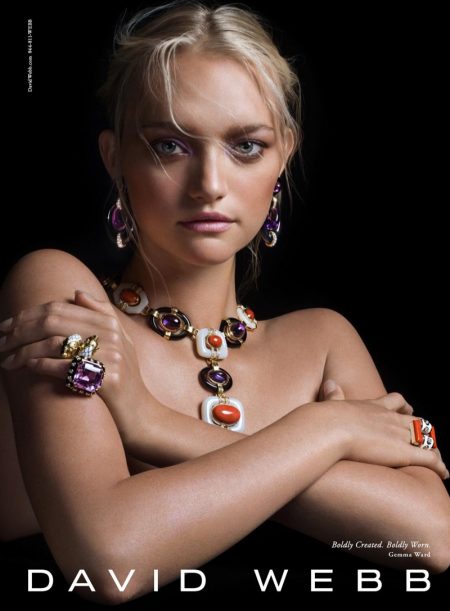 David Webb Taps Gemma Ward, Tali Lennox for its Fall Jewelry Campaign David Webb Taps Gemma Ward, Tali Lennox for its Fall Jewelry Campaign