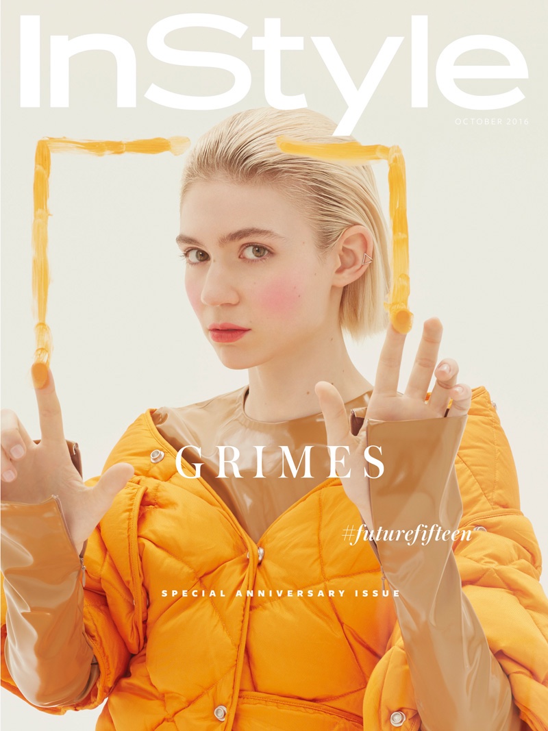 Grimes on InStyle UK October 2016 Cover