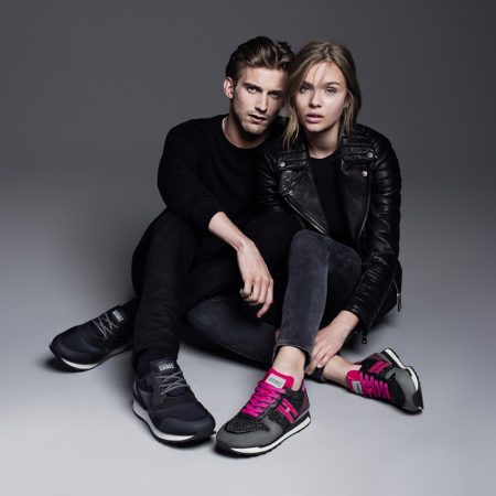 Josephine Skriver Rocks Statement Sneakers for Hogan's Fall Campaign Josephine Skriver Rocks Statement Sneakers for Hogan's Fall Campaign